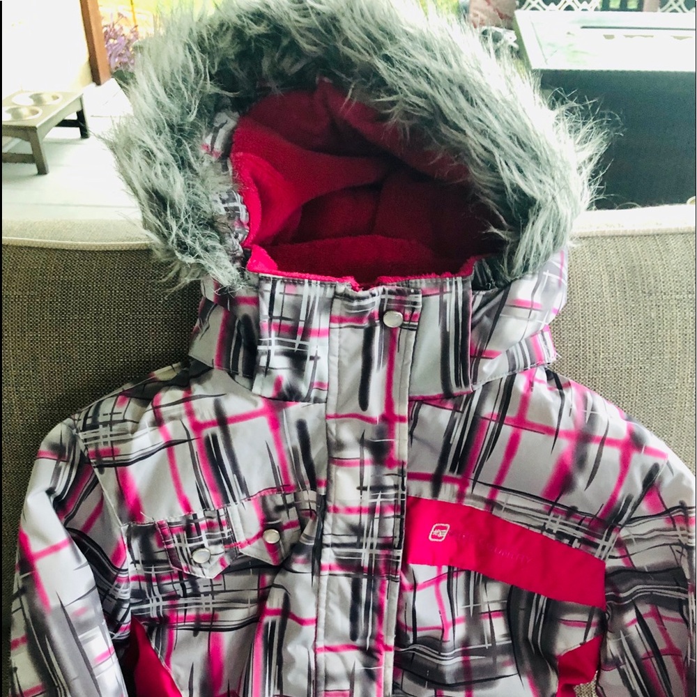 A child ski jacket